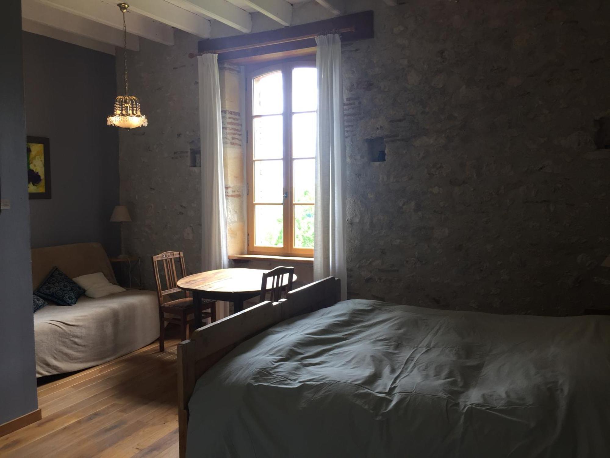 Les Huguets Acomodação com café da manhã Villeneuve-sur-Lot Quarto foto